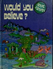 Cover of: Would You Believe?