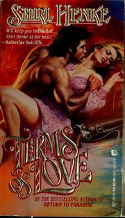Cover of: Terms of love by Shirl Henke