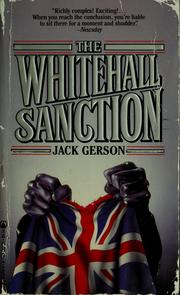 Cover of: The Whitehall sanction