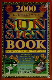 Cover of: Llewellyn's 2000 sun sign book