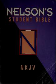 Cover of: Nelson's student Bible by Richards, Larry, Sue Richards