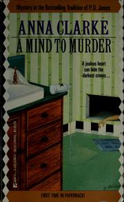 Cover of: A mind to murder