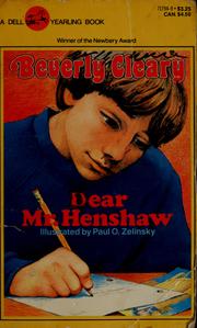 Cover of: Dear Mr. Henshaw