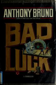 Cover of: Bad luck