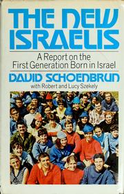 Cover of: The new Israelis
