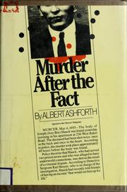 Cover of: Murder after the fact