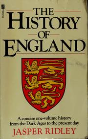 Cover of: The history of England