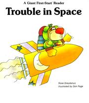 Cover of: Trouble in space