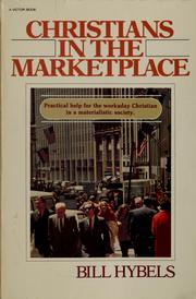 Cover of: Christians in the marketplace