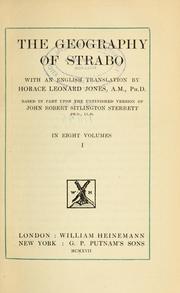 The Geography of Strabo by Strabo