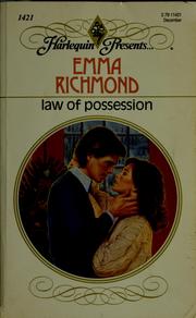 Cover of: Law Of Possession