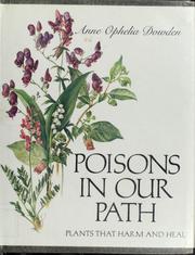 Cover of: Poisons in our path