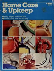Cover of: Home care & upkeep