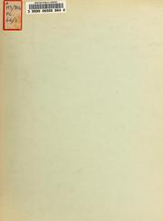 Cover of: [report dated 3 January 1966 on recommendations relating to municipal administration]