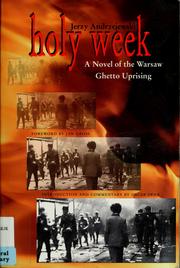 Cover of: Holy Week