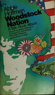 Cover of: Woodstock nation: a talk-rock album.