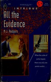 Cover of: All the evidence
