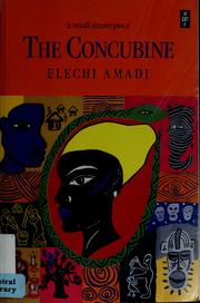 Cover of: The concubine by Elechi Amadi