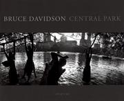 Cover of: Bruce Davidson: Central Park