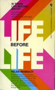 Cover of: Life Before Life