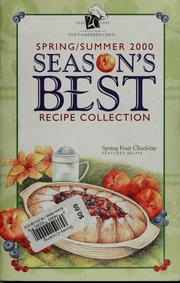 Cover of: The Pampered Chef's season's best recipe collection by Pampered Chef, Ltd