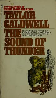 Cover of: The sound of thunder