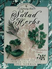 Cover of: Salad herbs by Jill Norman