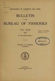Cover of: [A biological survey of the waters of Woods Hole and vicinity by United States. Bureau of Fisheries.