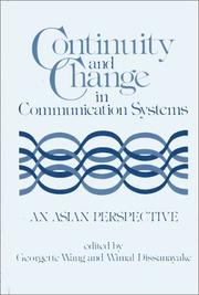 Cover of: Continuity and change in communication systems: an Asian perspective