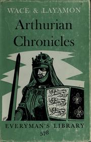 Cover of: Arthurian chronicles by Wace