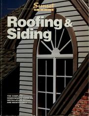 Roofing and Siding by Sunset Books