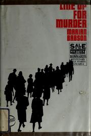 Cover of: Line up for murder