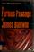 Cover of: The furious passage of James Baldwin.