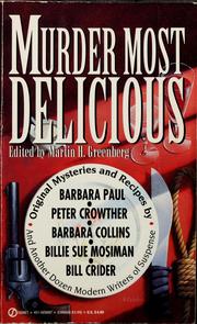 Cover of: Murder most delicious