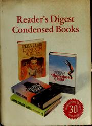 Cover of: Reader's Digest Condensed Books--Volume 3 1980