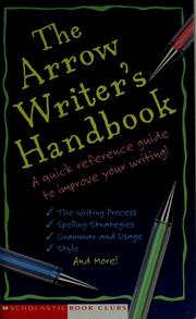 Cover of: The Arrow writer's handbook