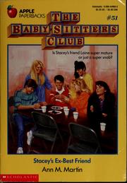 Cover of: Stacey's Ex-Best Friend (The Baby-Sitters Club #51)