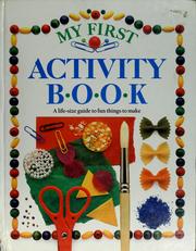 Cover of: My first activity book