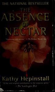 Cover of: The absence of nectar