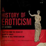 A history of eroticism by Giuseppe Lo Duca