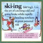 Cover of: Skiing: a skier's dictionary