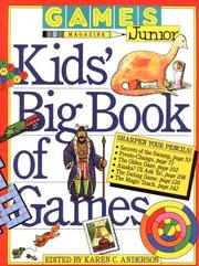 Cover of: Games magazine junior kids' big book of games