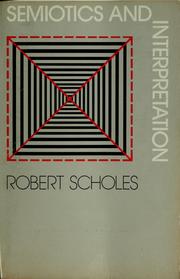 Cover of: Semiotics and interpretation