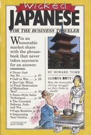 Cover of: Wicked Japanese: for the business traveler
