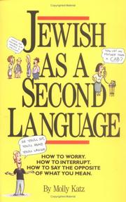 Cover of: Jewish as a second language