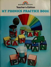 Cover of: My phonics practice book by Theodore Clymer