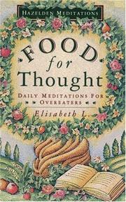 Cover of: Food for Thought: Daily Meditations For Overeaters