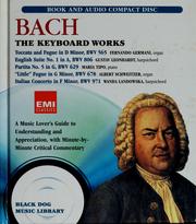Cover of: Bach