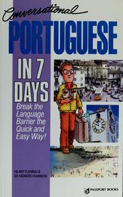 Cover of: Conversational portuguese in 7 days
