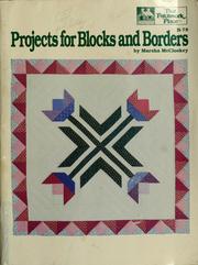 Cover of: Projects for blocks and borders
